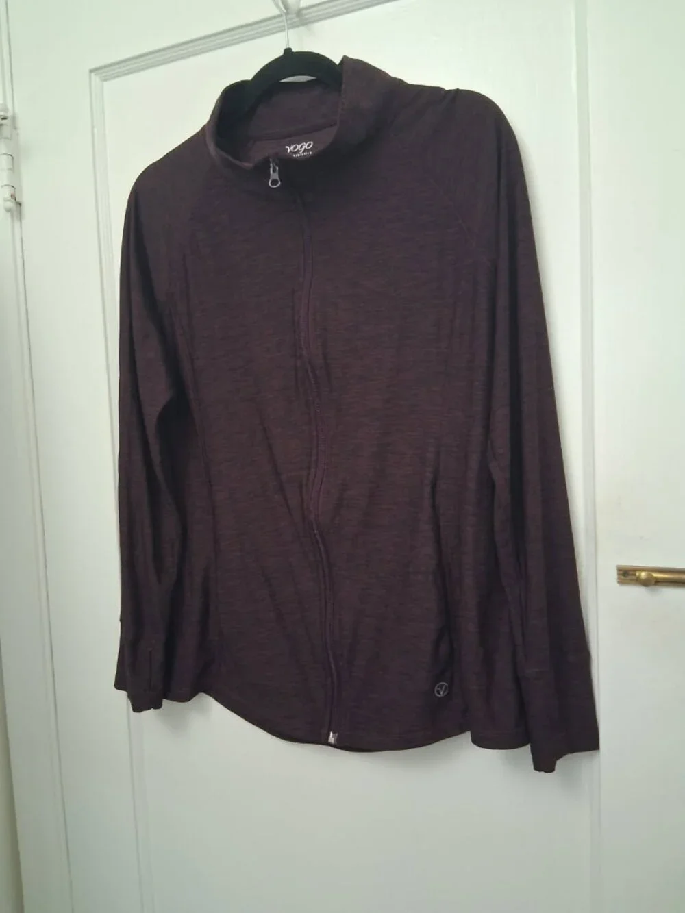 Women's Vogo Athletica Burgundy Activewear Jacket